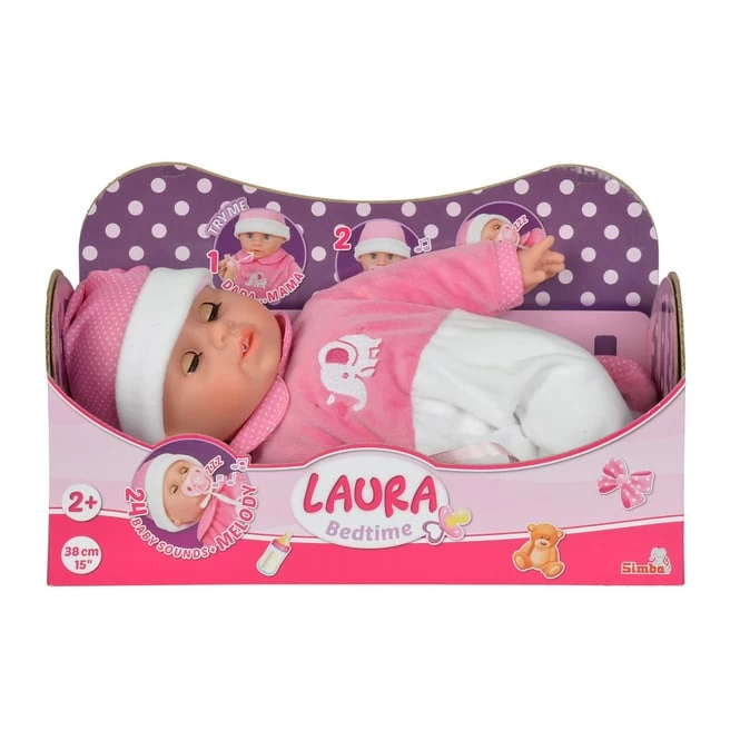 SIMBA TOYs Laura Schlafenszeit Puppe Mit Sound Von Simba 5 SIMBA TOYs Laura Schlafenszeit Puppe Mit Sound Von Simba – Bild 3