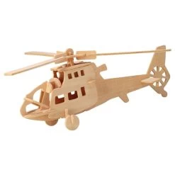 Besttoy - Holz-Modellbau - Helikopter - Fighter Plane