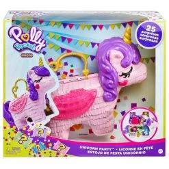 MATTEL Polly Pocket - Einhorn-Party -Spielzeug Verkauf Laden 221810 887961929744 mattel pollypocketeinhorn party 18