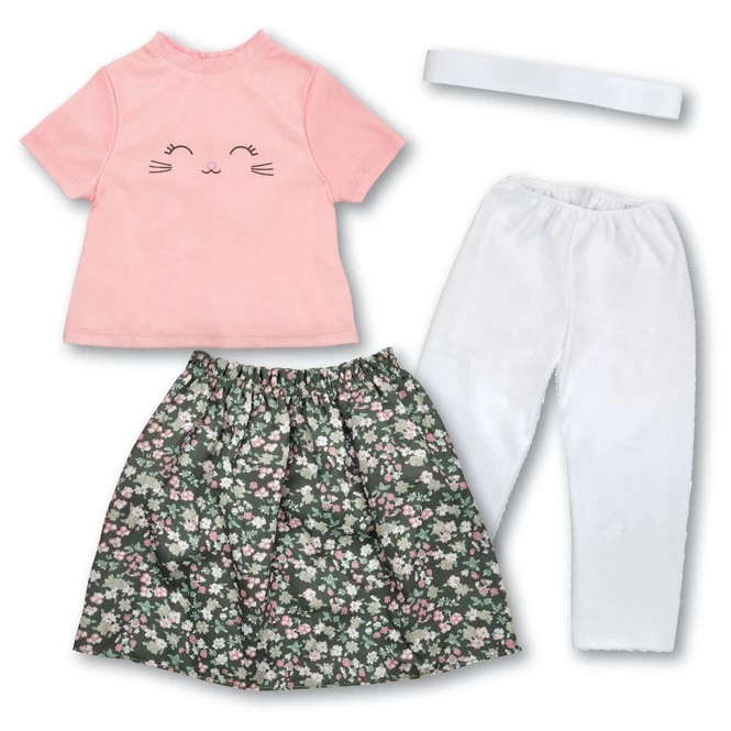 Besttoy - Puppenkleidung Für Josy - Blumenrock 4 Besttoy - Puppenkleidung Für Josy - Blumenrock – Bild 2