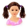 Charlene Super Model - Schmink- Und Frisierkopf - Brünett -Spielzeug Verkauf Laden 231632 4003336406238 bayer puppenkleider 03