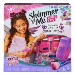 SPIN MASTER Shimmer Me - Tattoo Studio 12 SPIN MASTER Shimmer Me - Tattoo Studio -Spielzeug Verkauf Laden 231996 778988391525 shimmer me body art studio 01