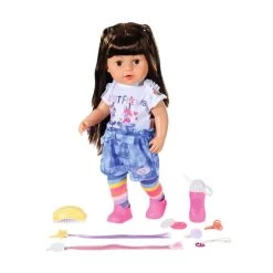 Zapf Creation BABY Born - Sister - 43 Cm - Brünett -Spielzeug Verkauf Laden 232818 4001167830352 baby born sister