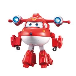 Super Wings - Deluxe Transforming-Supercharged Jett