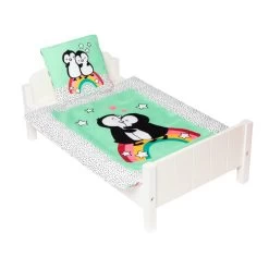 Puppenbettdecke Und Kissen - Pinguin -Spielzeug Verkauf Laden 234027 4001949010002 puppenbettdecke heless 07