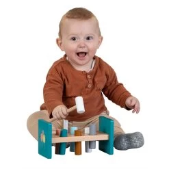 Besttoy - Klopfbank Aus Holz -Spielzeug Verkauf Laden 235211 4016096427986 besttoy klopfbank 12