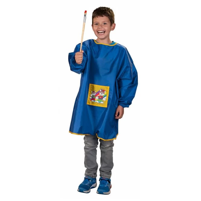 Besttoy - Mal- Und Bastelkittel - Für Kinder - Blau - Verschiedene Größen 3 Besttoy - Mal- Und Bastelkittel - Für Kinder - Blau - Verschiedene Größen