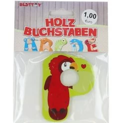 Besttoy - Holzbuchstabe - P - Grün
