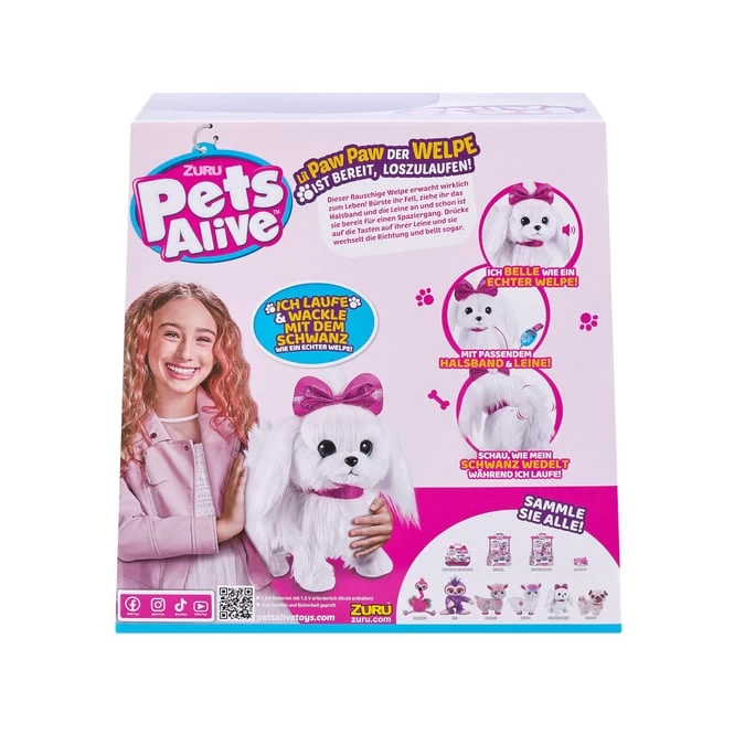 Zuru Pets Alive - Plüschwelpe Lil' Paw Paw 3 Zuru Pets Alive - Plüschwelpe Lil' Paw Paw