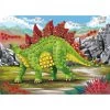 Besttoy - Glitzermosaik Bastelset - Stegosaurus