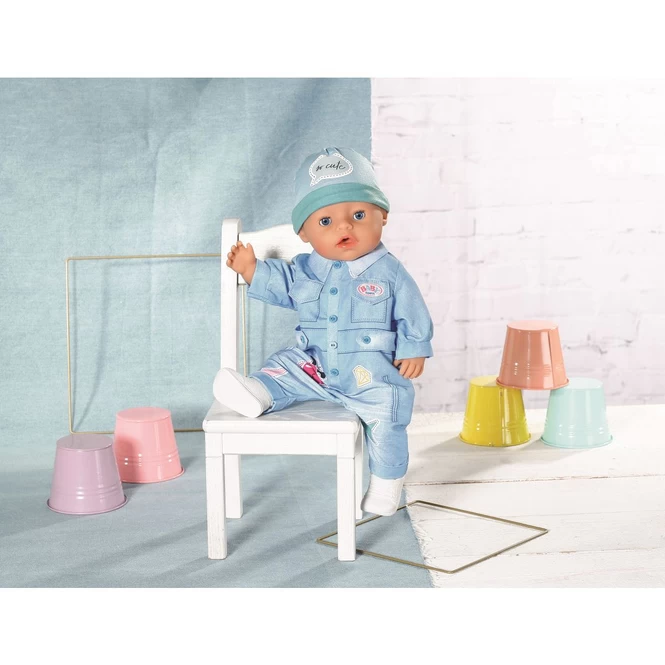 Zapf Creation BABY Born - Deluxe Jeans Overall - 43 Cm 6 Zapf Creation BABY Born - Deluxe Jeans Overall - 43 Cm – Bild 4