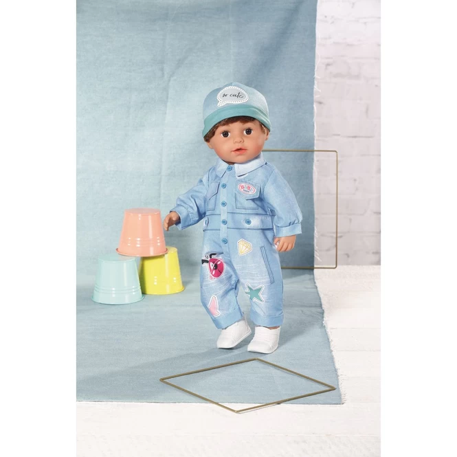 Zapf Creation BABY Born - Deluxe Jeans Overall - 43 Cm 4 Zapf Creation BABY Born - Deluxe Jeans Overall - 43 Cm – Bild 2