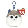 TY Schlüsselanhänger - Squish A Boo - Hund Slush - Ca. 8,5 Cm
