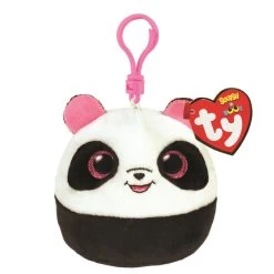 TY Schlüsselanhänger - Squish A Boo - Panda Bamboo - Ca. 8,5 Cm