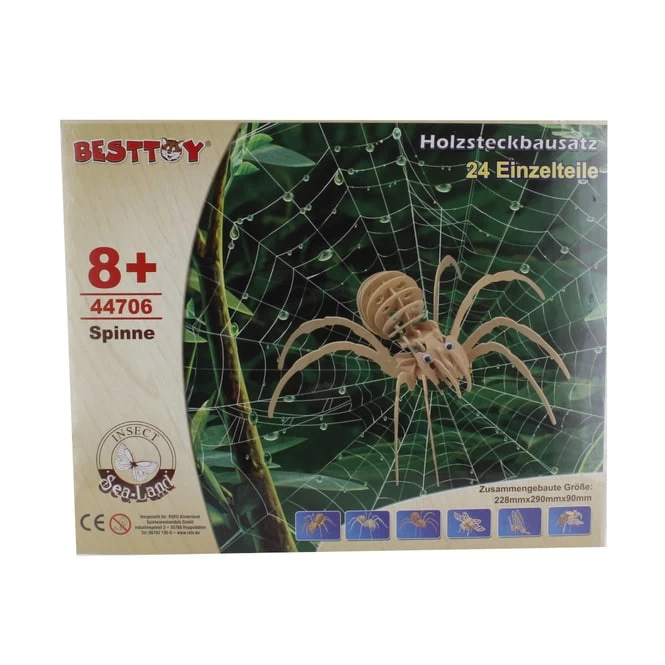 Besttoy - Holz-Modellbau - Spinne 3 Besttoy - Holz-Modellbau - Spinne