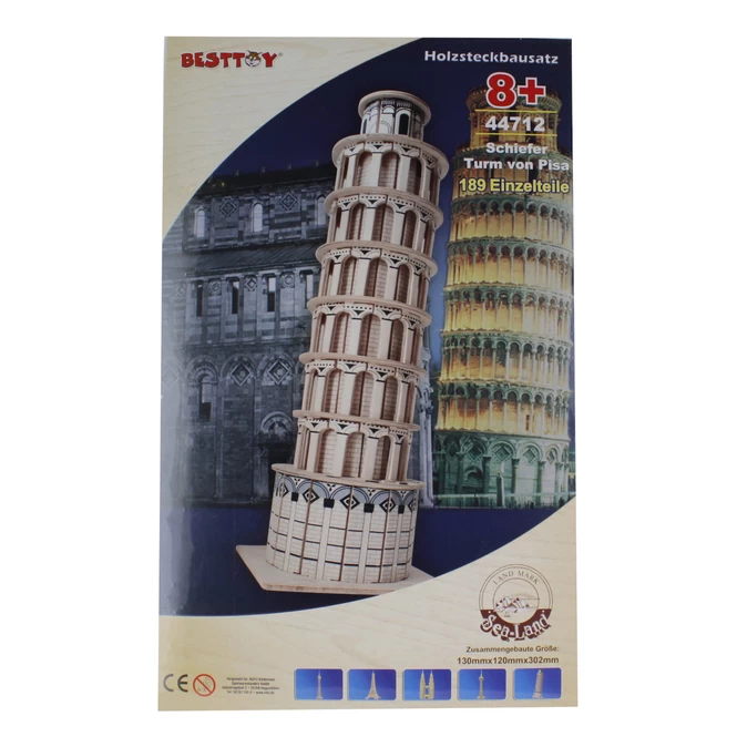 Besttoy - Holz-Modellbau - Schiefer Turm Von Pisa 3 Besttoy - Holz-Modellbau - Schiefer Turm Von Pisa