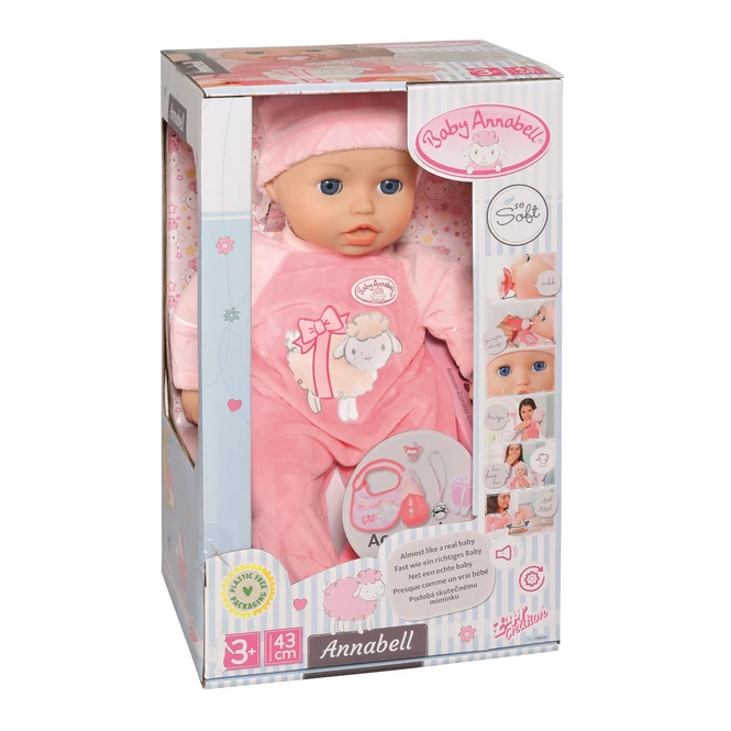 Zapf Creation Baby Annabell - Puppe - 43 Cm 4 Zapf Creation Baby Annabell - Puppe - 43 Cm – Bild 2
