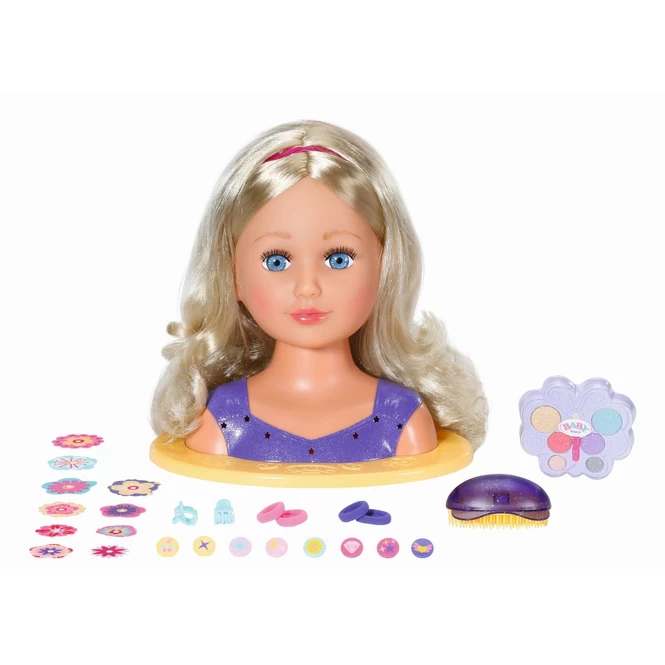 Zapf Creation BABY Born - Sister - Styling Head - Schminkkopf 7 Zapf Creation BABY Born - Sister - Styling Head - Schminkkopf – Bild 5