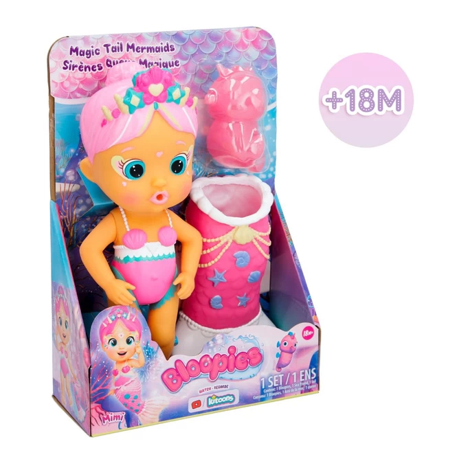 IMC TOYS Bloopies Mermaids - Mimi - Badepuppe 7 IMC TOYS Bloopies Mermaids - Mimi - Badepuppe – Bild 5
