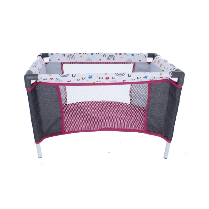 Puppen-Reisebett - Regenbogen 3 Puppen-Reisebett - Regenbogen