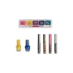 Create It! - Make Up Set - Glitter - 7-teilig -Spielzeug Verkauf Laden 246764 8712916842040 canenco schminkset create it makeup set metallic 01