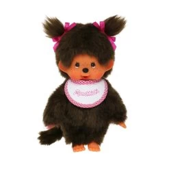 Monchhichi - Classic Girl - Pink - Ca. 20 Cm