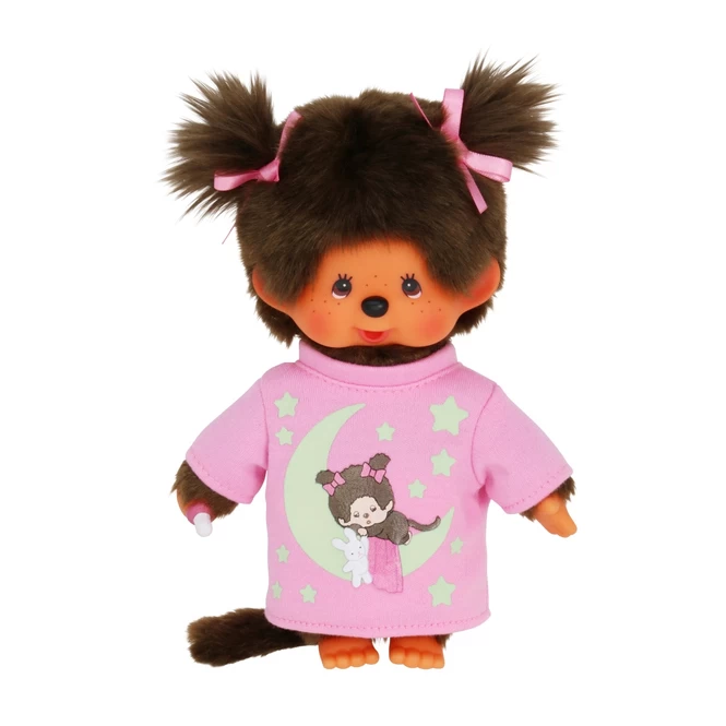 Monchhichi - Glow In The Dark - Girl - Ca. 20 Cm 3 Monchhichi - Glow In The Dark - Girl - Ca. 20 Cm