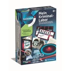 Clementoni Galileo LAB - Mein Kriminal-Labor -Spielzeug Verkauf Laden 249301 8005125593217 Clementoni Galileo MBE Mein Kriminal Labor 01