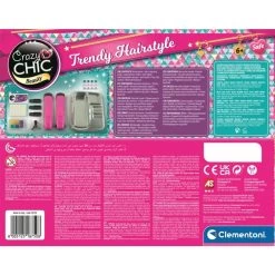 Clementoni Crazy Chic Beauty - Trendy Hairstyle -Spielzeug Verkauf Laden 249306 8005125187508 Clementoni Crazy Chic Farb Hairstyler 03