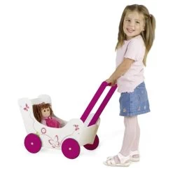 Spielzeug Verkauf Laden -Spielzeug Verkauf Laden 4016096114770 holzpuppenwagen mit kind 011