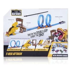 Zuru Metal Machines Rennbahn - T-Rex Attack - Ca. 3,6m 13 Zuru Metal Machines Rennbahn - T-Rex Attack - Ca. 3,6m -Spielzeug Verkauf Laden 6702 metalmachines t rexattack 04