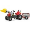 ROLLY TOYS Trettraktor Mit Frontlader - RollyJunior RT - Rot -Spielzeug Verkauf Laden 811397 rgb