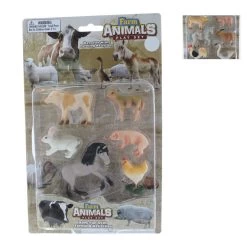 Besttoy - Farmtiere Spielset - 6 Figuren -Spielzeug Verkauf Laden 98069 titel
