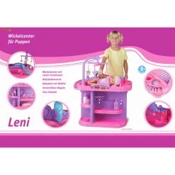Besttoy - Wickelcenter Für Puppen - Rosa -Spielzeug Verkauf Laden b 27561 wickelcenter box front
