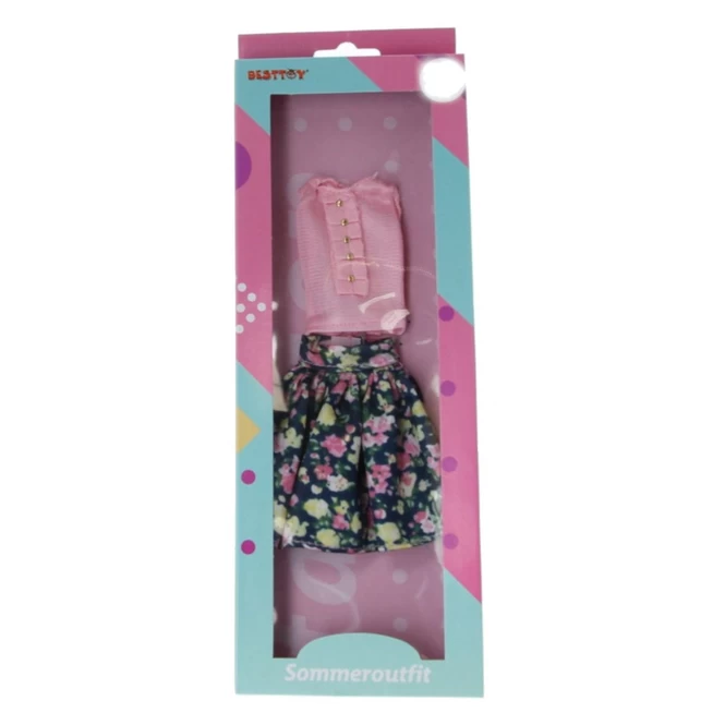 Besttoy - Modepuppen-Sommerkleidung - Rock Und Bluse 3 Besttoy - Modepuppen-Sommerkleidung - Rock Und Bluse